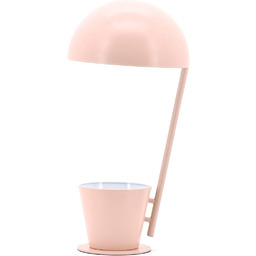 Lussiol 233783 lampa biurkowa, metal, 40 W, różowa,