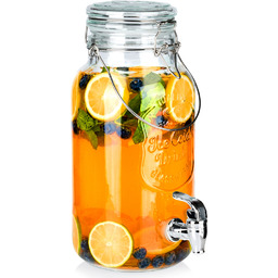 Słój do napojów z kranikiem 4 l