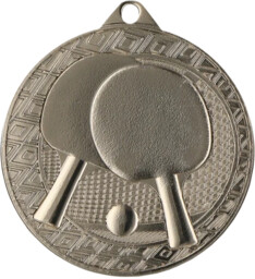 Medal srebrny - Tenis stołowy 45mm MMC4511