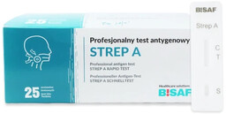 Bisaf Profesjonalny Test Strep A na anginę -