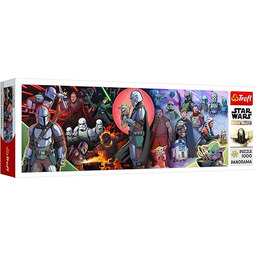 Trefl Przygody Mandaloriana Star Wars Mandalorian Puzzle, 1000