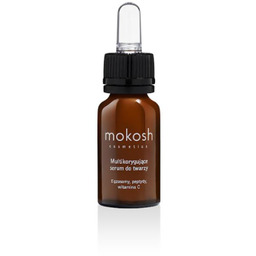 Mokosh Multikorygujące serum do twarzy Egzosomy, peptydy, witamina