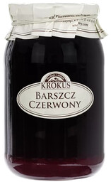 Krokus Barszcz czerwony bezglutenowy 830 ml