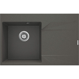 DEANTE ZQJ T11P Zlew evora antracyt metalik granit