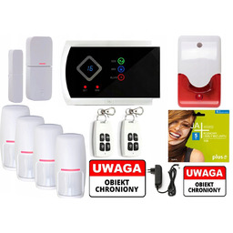 Alarm Bezprzewodowy Gsm Syrena App Polski Ochrona
