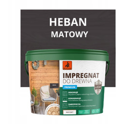 Dragon Impregnat Akrylowy Do Drewna Heban Matowy 10