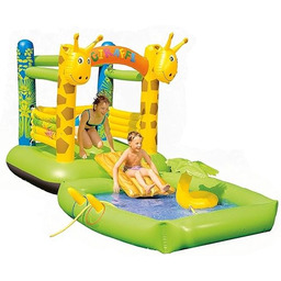 Happy People 18246 Hüpfburge-18246 worek na wzniesienie, wielokolorowy