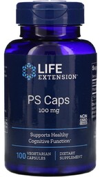 PS Caps - Fosfatydyloseryna ( Suplement diety, 100