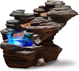 Zen Light SCFR132 Rzeka Woda Cecha Natura Brązowy