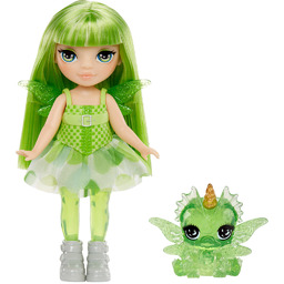 Rainbow High Littles Rainbow Fantasy Fairies Doll- Emerald