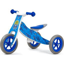 MILLY MALLY Rowerek biegowy Look 2w1 Army Niebieski