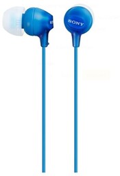 Sony MDR-EX15 słuchawki douszne, niebieskie
