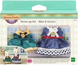 Sylvanian Families Town - zestaw przebieranek (niebieski/zielony)