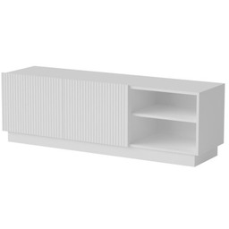 Cama Meble Szafka RTV LIVERTI 150x42x48 biały