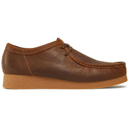 Mokasyny Clarks Wallabee Evo 261728197 Brązowy