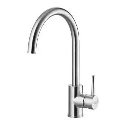 Alveus Elza 1129025 Chrom-Biały Mosiądz Bateria kuchenna