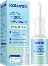 Katarek, woda morska izotoniczna, spray do nosa, 30