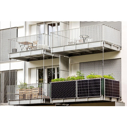 Fotowoltaiczny zestaw na balkon, taras, ogródek on-grid 1100W