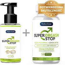 Super Orgasm Stop na Przedwczesny Wytrysk, Opóźnienie Orgazmu