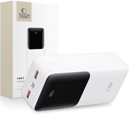 TECH-PROTECT PB03 POWER BANK 30000MAH 22.5W WHITE