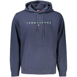 TOMMY HILFIGER MĘSKA NIEBIESKA BLUZA Z ROZPIĘCIEM