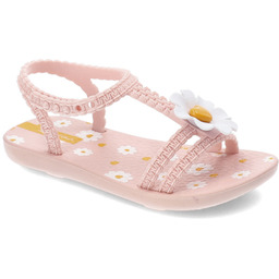 Ipanema Różowe Sandały Śliczne Obuwie W Kwiatuszki