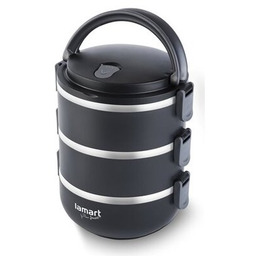 LAMART Termos na jedzenie LT6023 Czarny