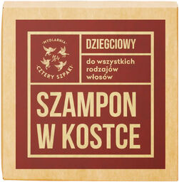 Cztery Szpaki, dziegciowy szampon w kostce, 75 g