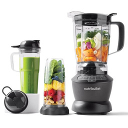 NutriBullet Blender stołowy NBF500DG 1,9L 1200W Srebrny