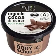 ORGANIC SHOP_Organic Cocoa & Sugar Body Scrub peeling