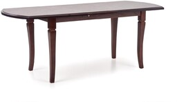Stół rozkładany fryderyk ciemny orzech (160-240x90 cm) halmar
