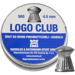 Śrut 4,5 mm Diabolo H&N Logo Club 500