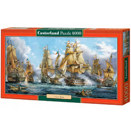 Puzzle 4000 elementów. Bitwa morska. Castorland