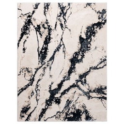 Dywan Stone 160 x 220 cm marmur czarny