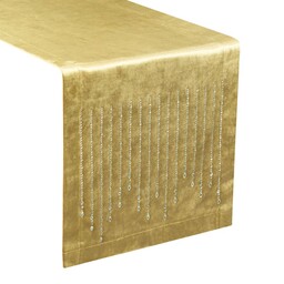 Eurofirany Obrus royal 3 35x140 cm złoty