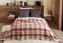 Złote runo koc, drewno różane, 220cm x 240cm