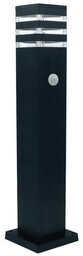 Słupek, lampa ogrodowa E27 60cm Sagitta czarna