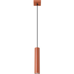 Lampa wisząca LAGOS 1 ochra czerwona SL.1489 -