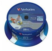 Verbatim BluRay BD-R SL 25 GB x6 25