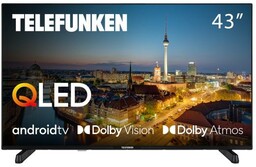 Telefunken 43QAG9030 43" QLED 4K Android TV Dolby