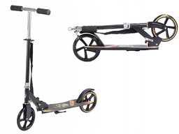 Hulajnoga Aluminiowa Składana Kółka Kauczuk 205MM