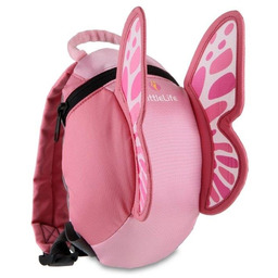 Plecak dla przedszkolaka dla dziewczynki Little Life motyl