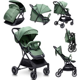 WÓZEK DZIECIĘCY SPACERÓWKA LITTLE RIDER ZEFIR ZIELONY