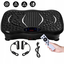 Platforma Wibracyjna Wibrująca Treningowa Masażer Z Pilotem