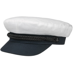 Czapka Żeglarska White Starline by Hammaburg, biały