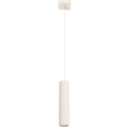 Lampa wisząca KARBON 1 Beżowy SL.1592 - Sollux