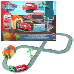 Stacyjkowo Zestaw Ósemka Z Lokomotywą Na Baterie F