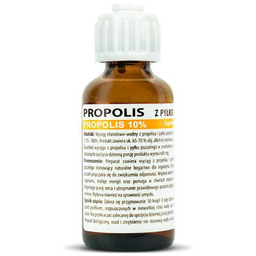 HERBAPOL Propolis z pyłkiem pszczelim (propolis 10%) krople,