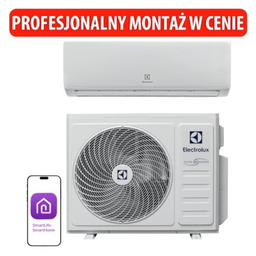ELECTROLUX Klimatyzator Split, Pompa ciepła powietrze - powietrze