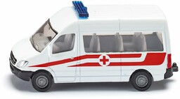 SIKU 080503801 Austrian Rescue Service, Metal/Plastic, White/Red, Versatile,